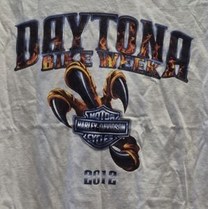 Daytona Bike Week 2012 Orlando Harley Davidson Graphic T-Shirt